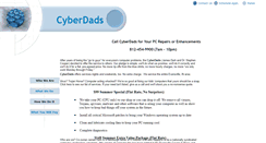 Desktop Screenshot of cyberdads.com
